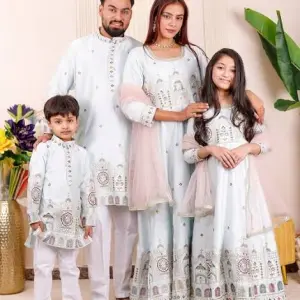 Heritage Embroidered Family Set